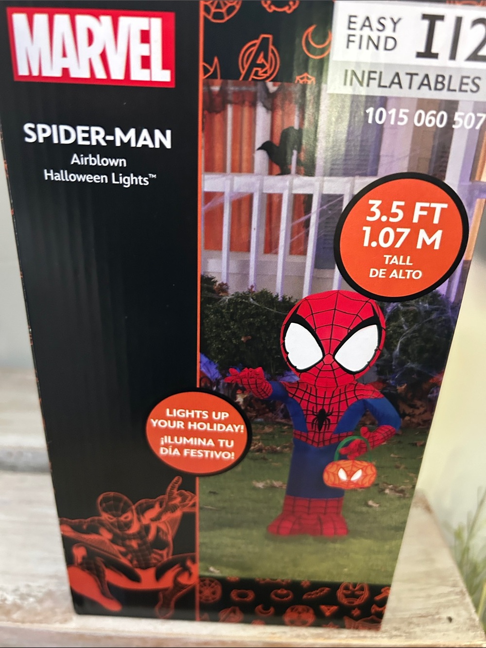 New Spider-Man Halloween Inflatable - Picture 5 of 8